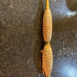 Handmade corn cob pen!